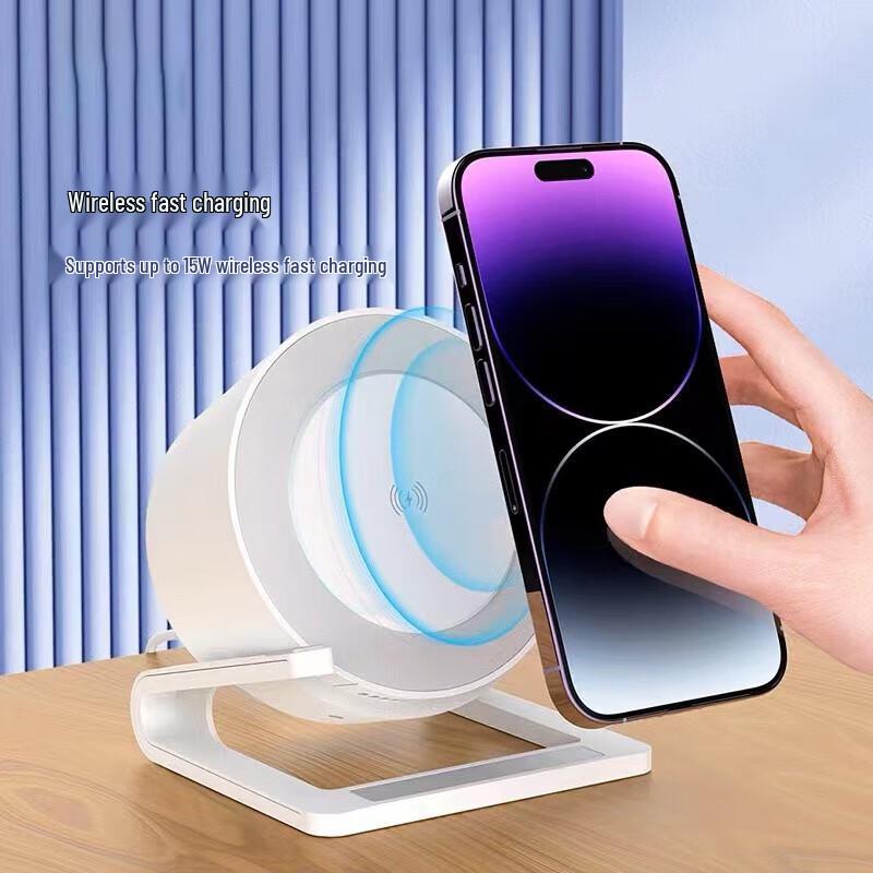 

Бездротова зарядка Нічник Bluetooth-динамік