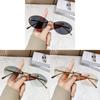 New Letter F Frameless Sunglasses With Rhinestone Elliptical Frame Uv400 For Fashion Outings