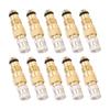10PCS Tractor Air Liquid Valves Tire Brass Valve Stem TR218A CH3 Core Housings Replacement