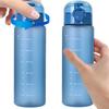 780ml Reusable Water Bottle with Carrying Strap Outdoor Drinking Cup Leak-Proof Portable Water Kettle for Travel Gym