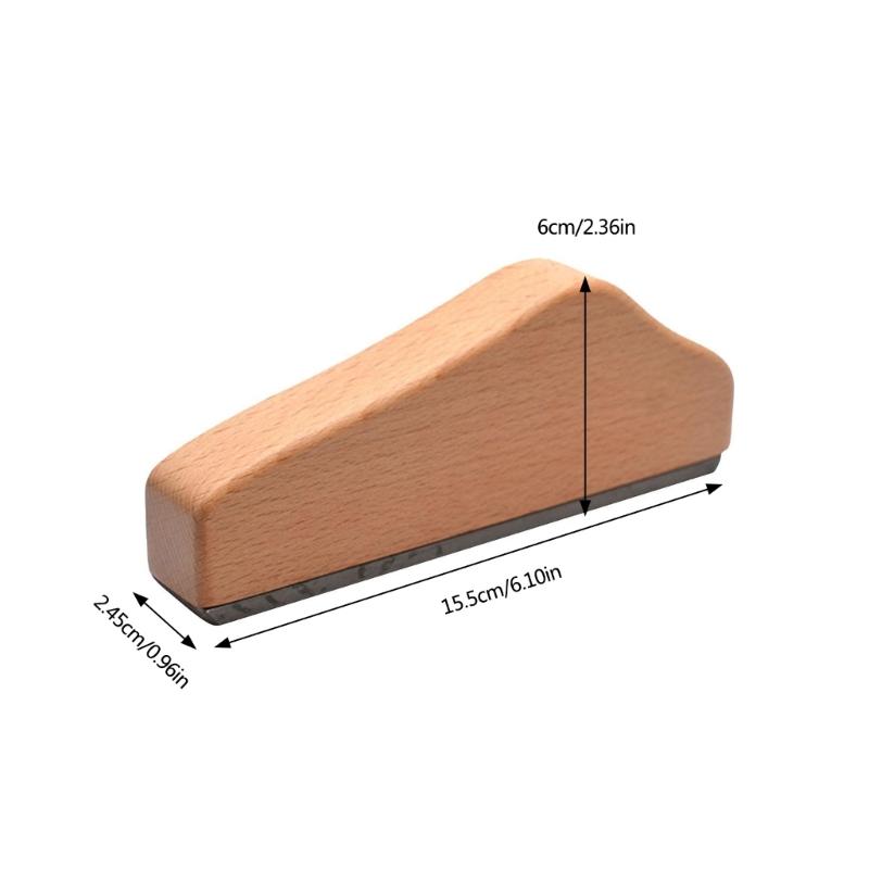 Rectangle Guitar Fret Beveling File  Professional Leveling Tool Wood Guitar Fret Leveling File for Ukulele Banjo