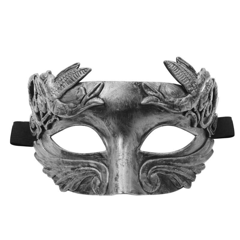 Maschera Mezza Faccia Romana Veneziana Per Halloween Carnevale E Festa In Costume Decorazione Materiale Plastico