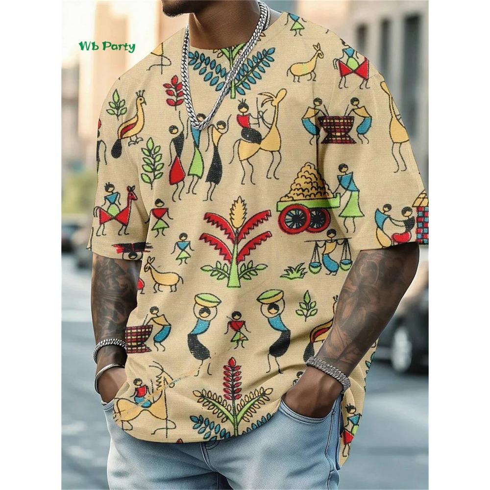 

Мужская футболка с забавным дизайном, модная футболка с коротким рукавом и принтом животных, свободные топы в стиле Харадзюку, летняя мужская уличная повседневная одежда 6XL