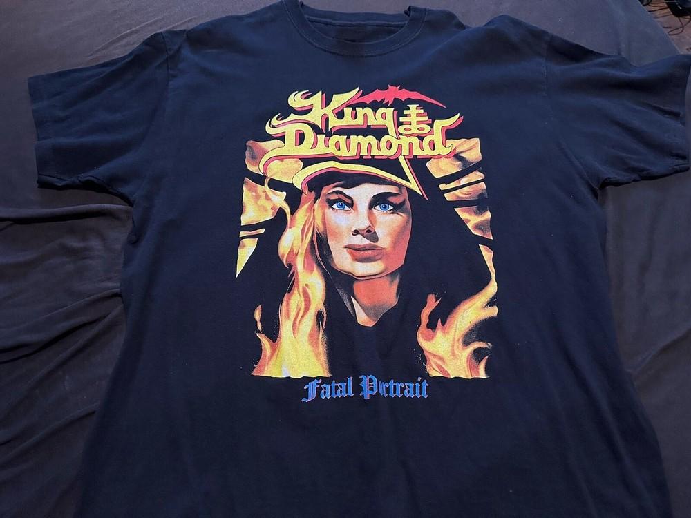 New King Diamond Fatal Portrait Gift For Fans Unisex S-5XL Shirt CA31 Unisex T-Shirt S