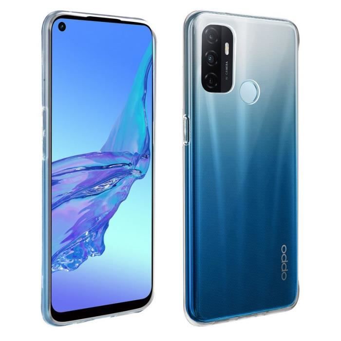 Coque pour Oppo A53/A53S - PHONILLICO - Silicone Gel TPU - Ultra Mince - Transparent - Souple