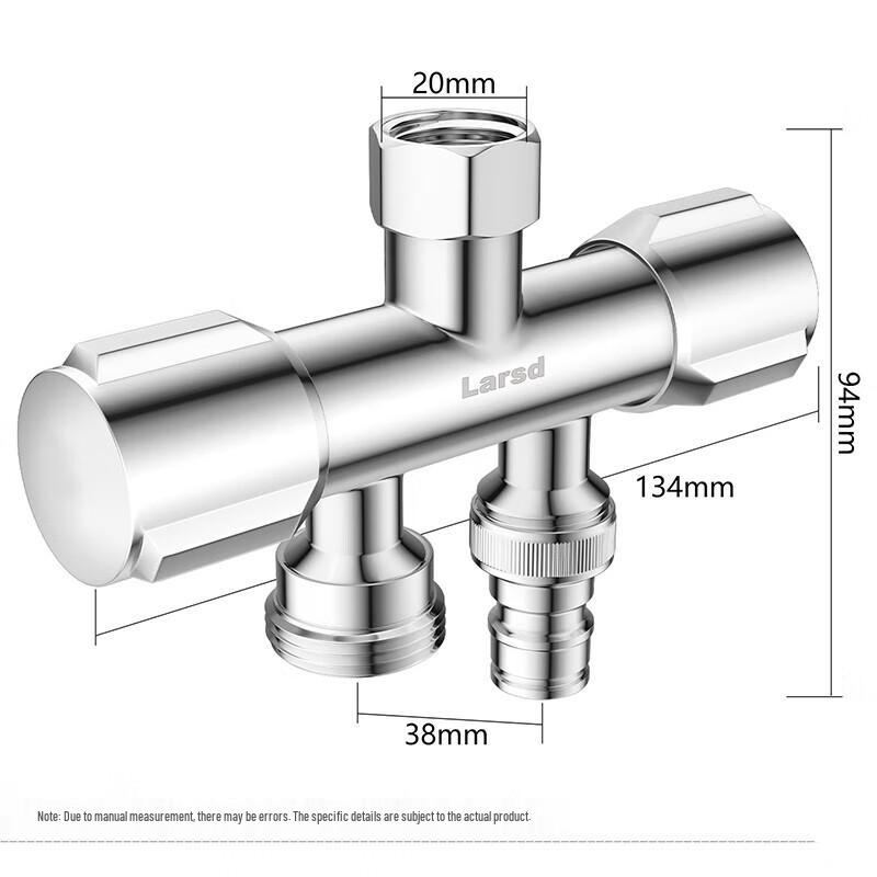 

LD3177 3-Way Angle Valve Water Splitter