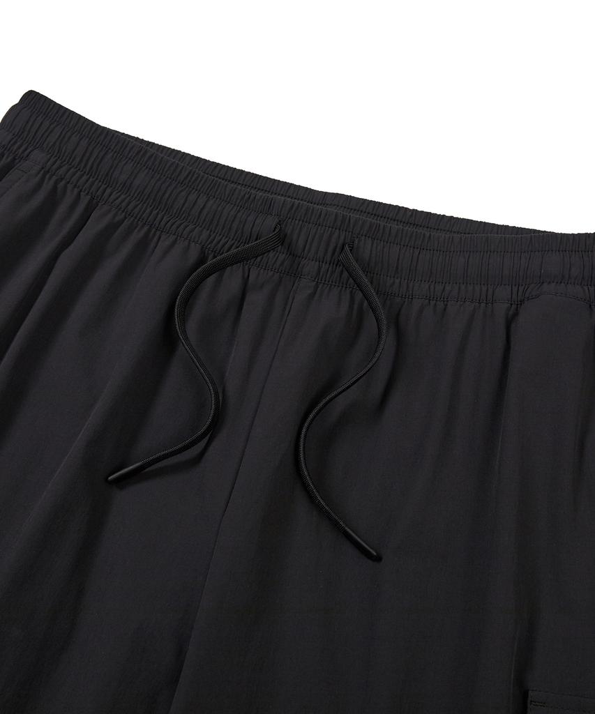 SNOWPEAK APPAREL Thin Tech Woven Cargo Jogger Pants Black (S24Muspt62)