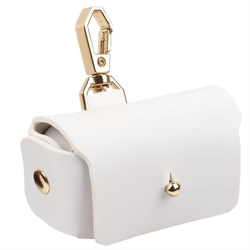 Wedding Ring Storage Bag, Buckle Leather Engagement Ring Bag, Jewelry Packaging Bag