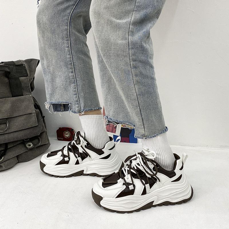 Boutique Dad Shoes Children Spring and Autumn Ins Thick-soled Versatile Student Sports and Leisure Shoes Tide