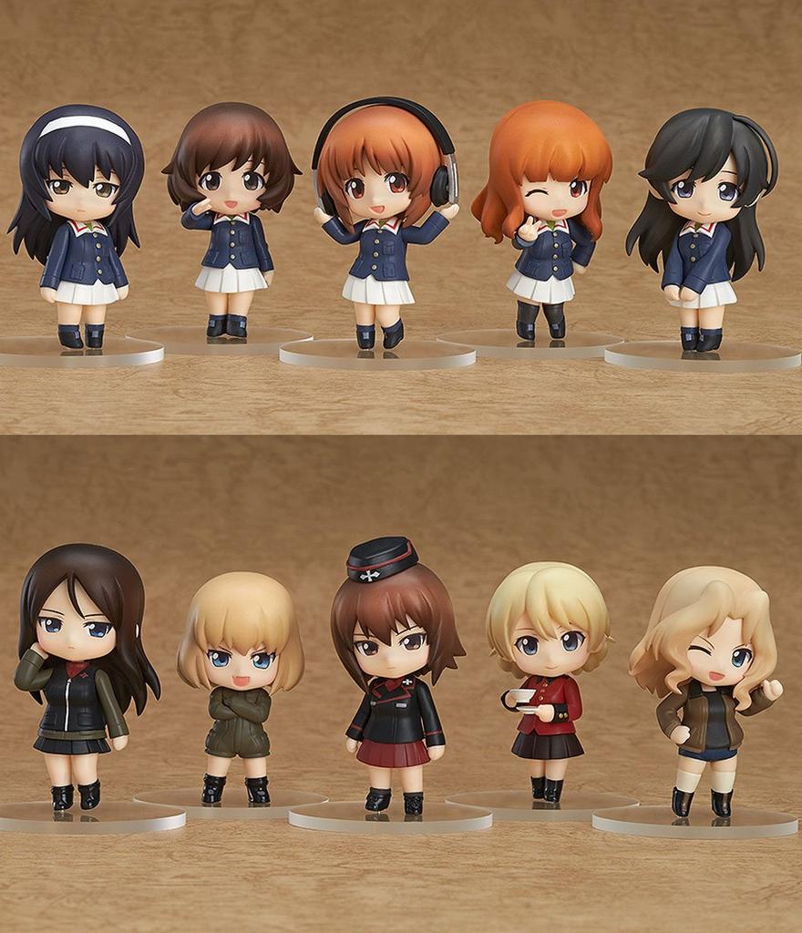 Nendoroid Petite Girls & Panzer Non-Scale ABS & PVC Painted Trading Action Figures (Box of 12)