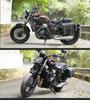 Yangtze 400/450/700 Bumper Guard Bar with Quick Release Backrest and Retro Saddlebag