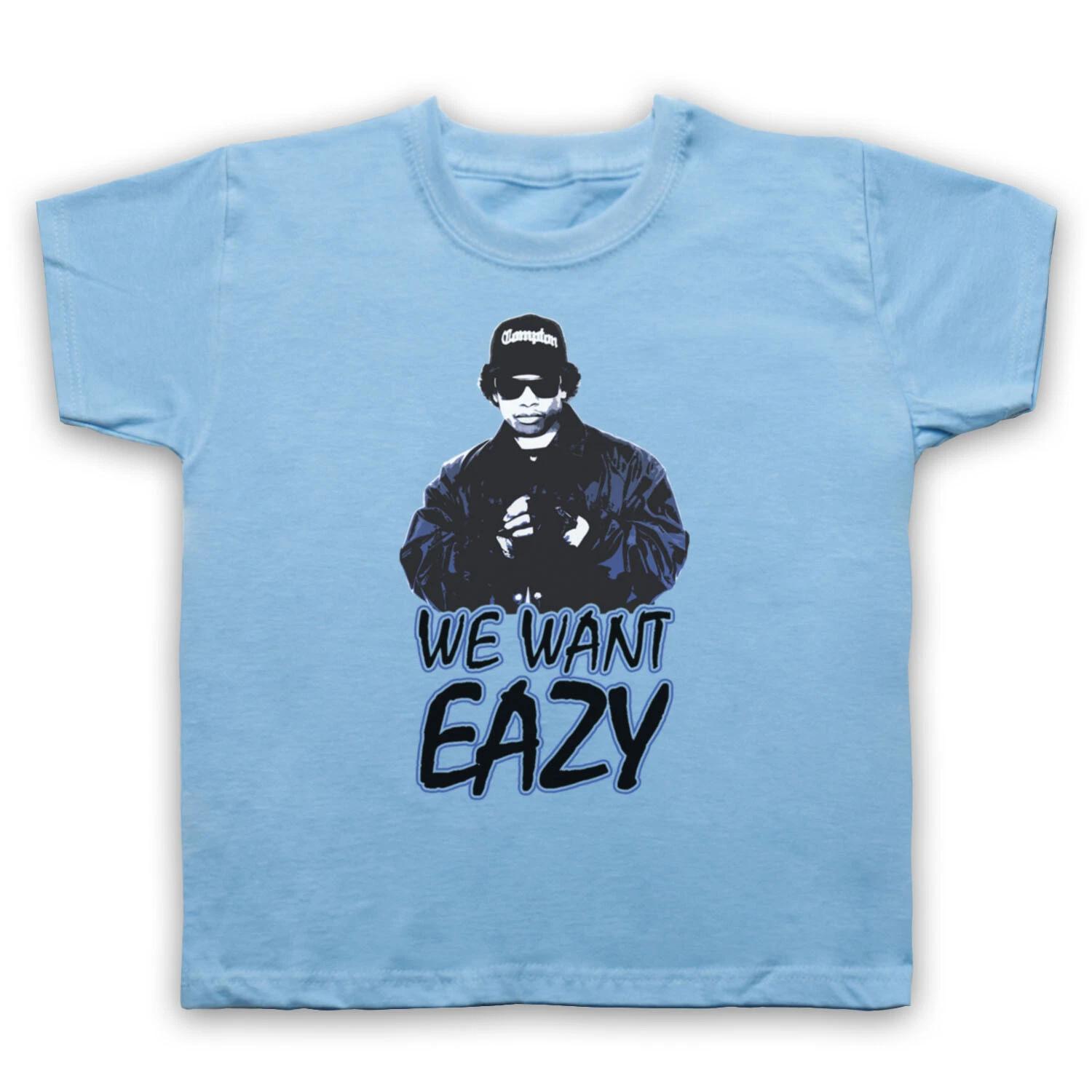 EAZY-E МЫ ХОТИМ EAZY GANGSTA N.W.A. НЕОФИЦИАЛЬНАЯ КАРТИНКА ДЕТСКАЯ ДЕТСКАЯ ФУТБОЛКА 100