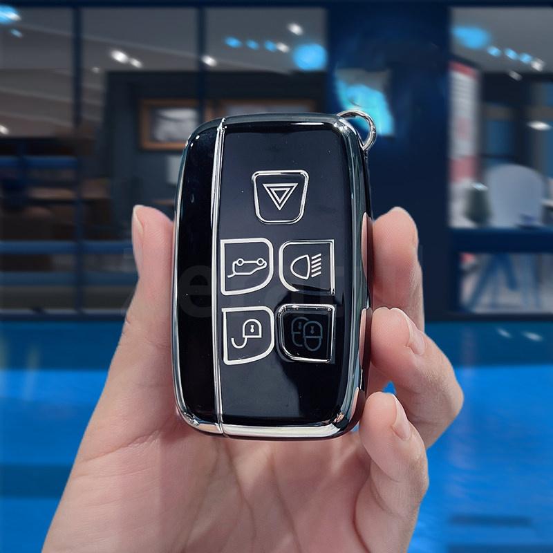 Auto Accessories For Jaguar Xe Xj Xjl Xf Tpu Car Key Case Cover For Land Rover Evoque Freelander Discovery 4 Range Rover Sport