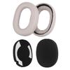 1Pair Replacement Headphones Ear Cushions Noise Isolation Foam with Soft Protein Leather for Jabra Elite 85h Wireless Headphones