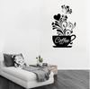 Art Mural Decorative Wall Sticker DIY Handmade Sticker Coffee Cup Decal Decoration Detachable Home Kitchen