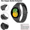 Metal Connector for Samsung Galaxy Watch 7 4 strap 5 Pro 45mm 40mm 44mm 47mm 43mm Stainless Steel Adapter 6 Classic Accessories