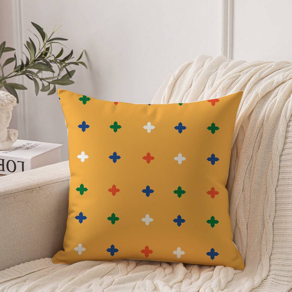 Абстрактная винтажная декоративная наволочка Декор для дома Плед для дивана кровати автомобиля Декор комнаты Идея подарка 12x12Inch