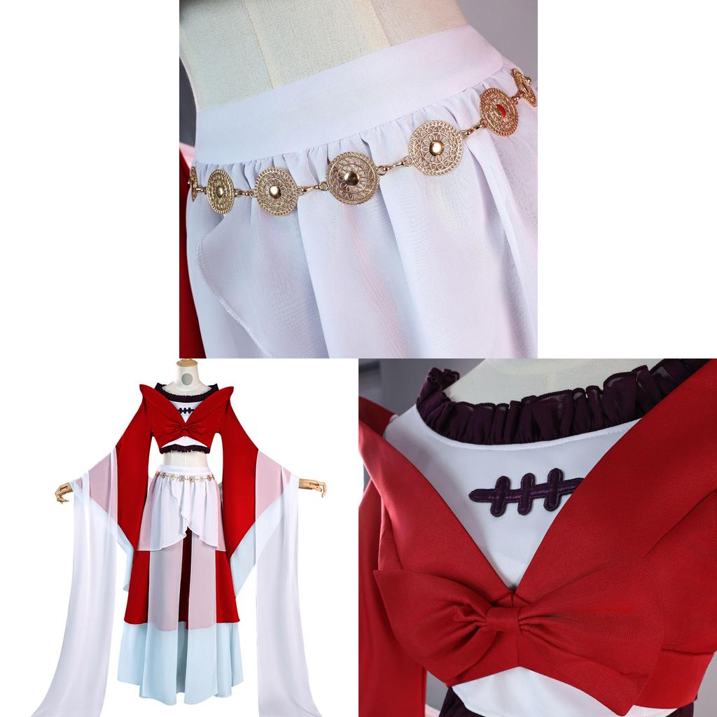 The Whisper Of The Pharmacist Girl Cosplay Costume For Girls With Accessories And Sweet Style For Summer
