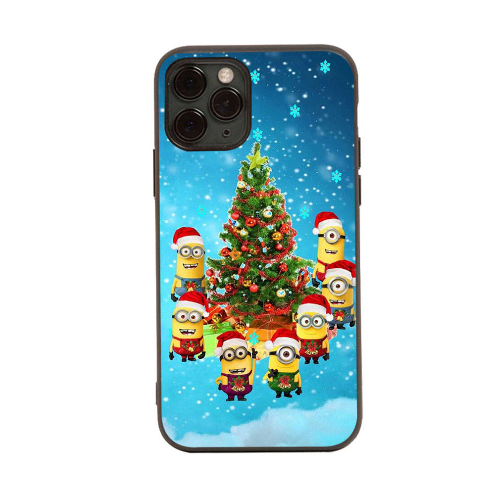 Deksel til Xiaomi Poco X6 X4 M5 M6 F5 F6 C65 C55 C50 C51 C40 Redmi Note 7 8 14C A3X 13C 12C 11 10A 9C Pro Svart Mykt Deksel MI30 Søte Minions