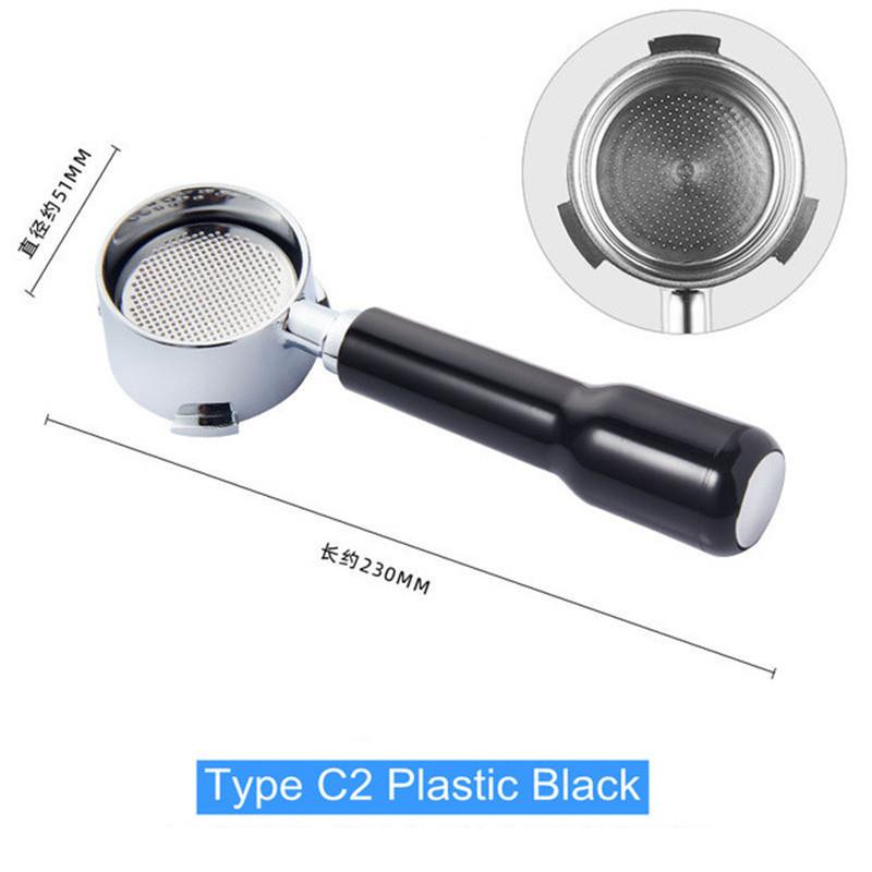 Delonghi EC685 Delonghi Dedication EC680 için Altı Deliksiz Portafiltre Kahve Filtre Tutucu 51mm Delonghi Portafiltre Kahve Makinesi