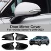Car Rearview Accessories Door Mirror Cover For Hyundai Santa Fe - Car Decoration Styling Upgrade Modify A Car