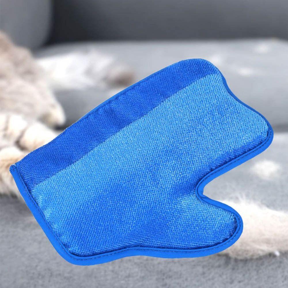 Shedding Pet Hair Remover Mitt Reusable Massage Shedding Hair Glove  for Rabbits Clothes Puppy