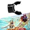 Disposable Transparent Silicon Professional   Diving Standard Bite Mouthpiece (Transparent)