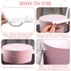 4PCS Cake Arch Guide Tool,Adjustable Fondant Cake Arc Ruler,Practical Baking Writing Swag Guide Gadgets Accessories,Decorative Marking Divider