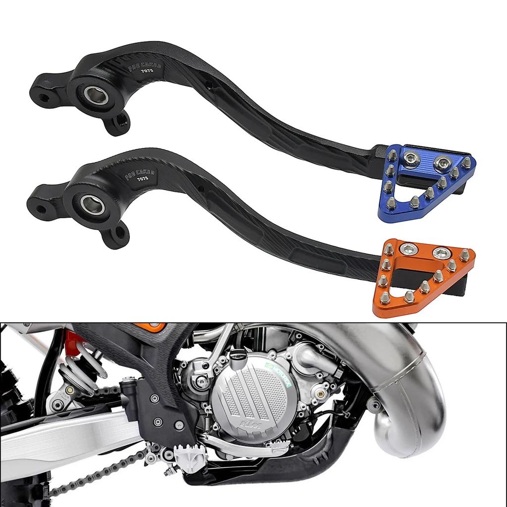 Motorcycle CNC Rear Foot Brake Lever Pedal For KTM 125-500cc SX XC XCW EXC EXCF For Husqvarna TC TE TX FE 2017 2018 -2022