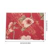 20Pcs Antique Floral Pattern Envelopes 6.46x4.4Inch Folding Envelopes For Wedding Invitation Valentines Card And Mailing