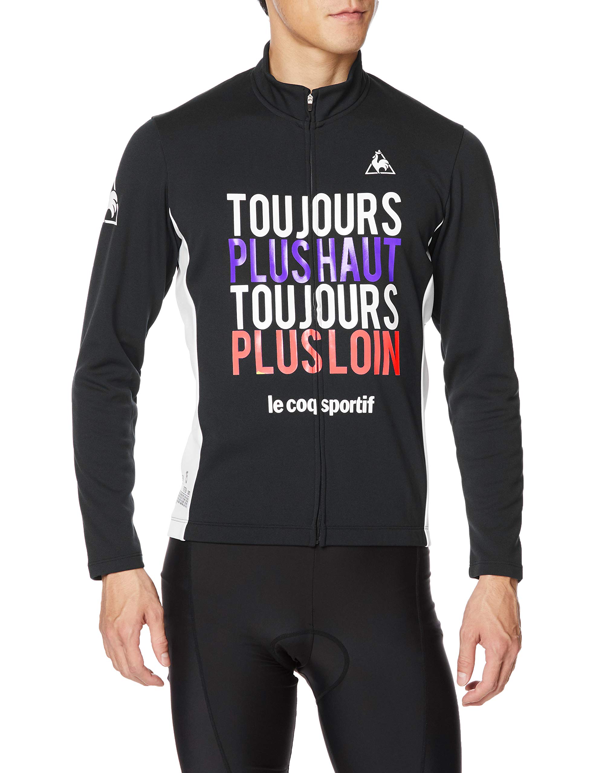

Coq Джерси для велоспорта с длинным рукавом Entry Thermo Jersey BLK Япония S на японский размер [Le Sportif] Мужская (эквивалент S) чёрный
