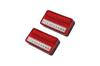 New self [Set of 2] LED Tail Lamp, 20 Row High Brightness, 12 V/24