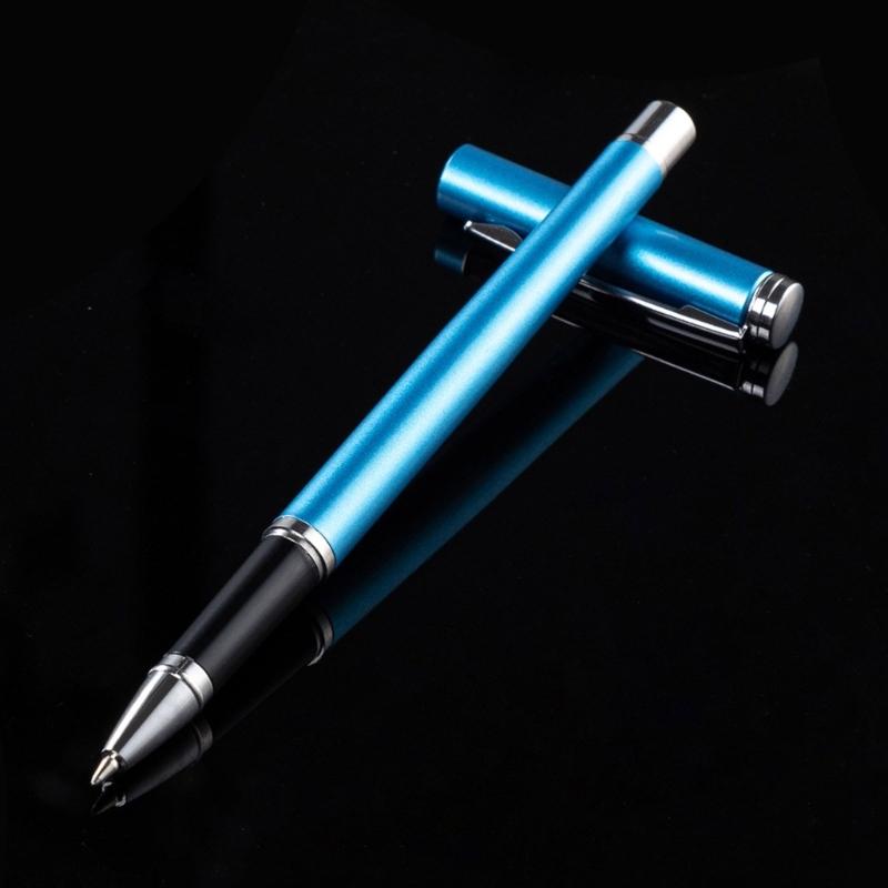 6Pcs Metal Ballpoint Pen with Pen Clip Office Writing Pen Smooth to Write Quick Drying Guest Sign In Pen for Office