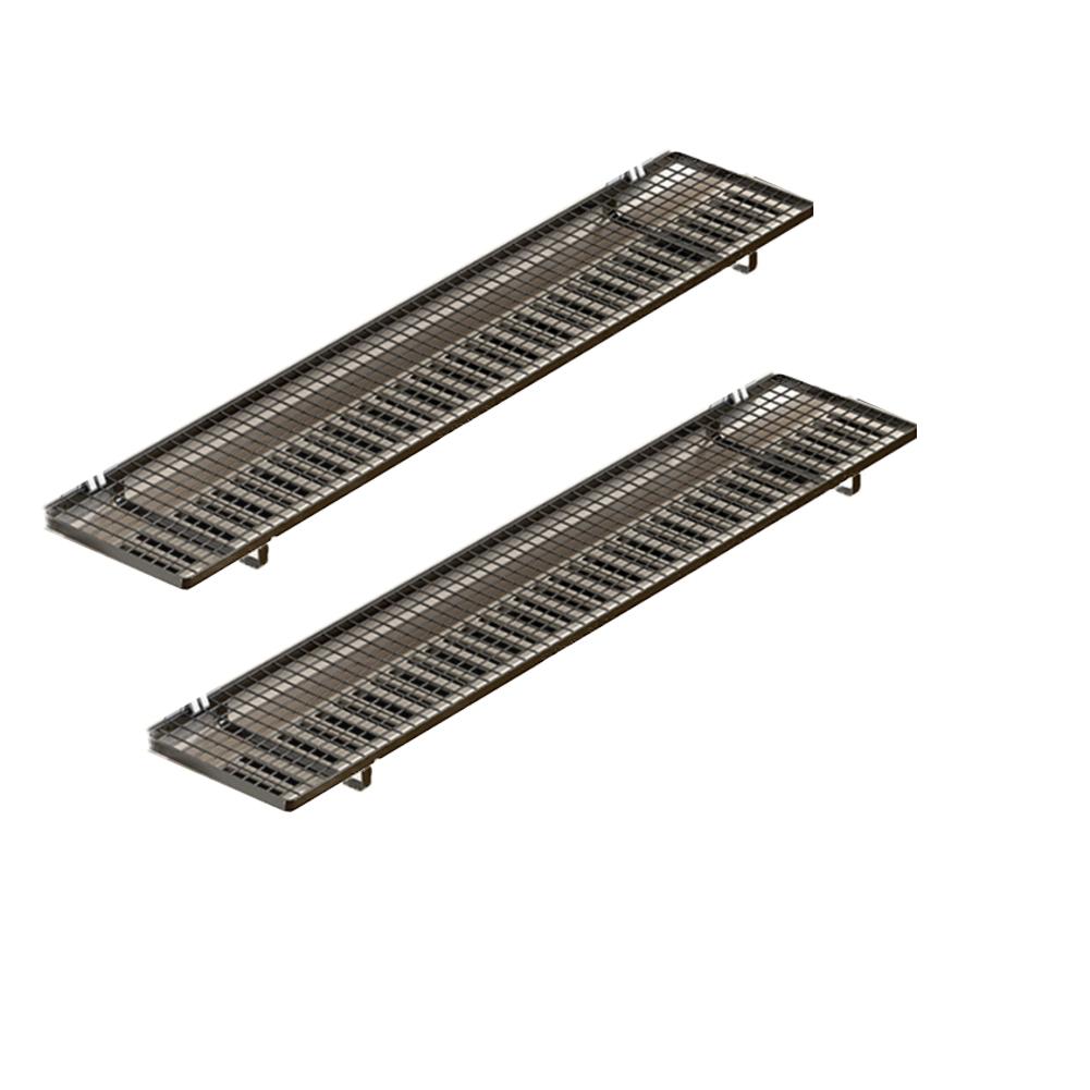 Porta asciugamani con ottimizzazione del flusso d'aria Scaffale decorativo per termosifone