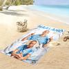 Asciugamano da Spiaggia Stampa Haaland Spirit, Asciugamano Grande Morbido ad Asciugatura Rapida per Spiaggia Campeggio Nuoto