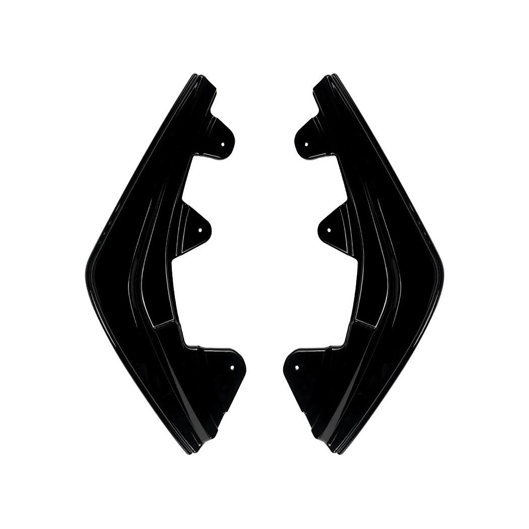 Car Rear Bumper Lip Diffuser Splitter For BMW F20 F21 1-Series LCI M-Sport 2015-2019 Glossy Black Rear Bumper Spoiler Bodykit Glossy Black