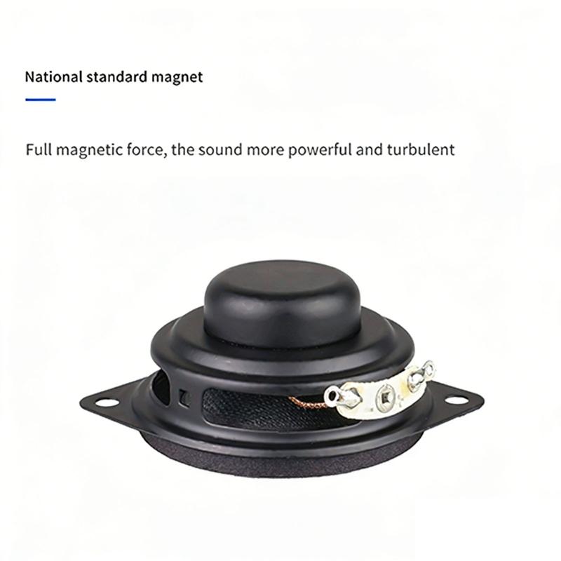 45mm 1.75inch Full Ranged Speaker 4Ohm 5W With Natural Rubber Edged And Double Ears For Multimedia Devices