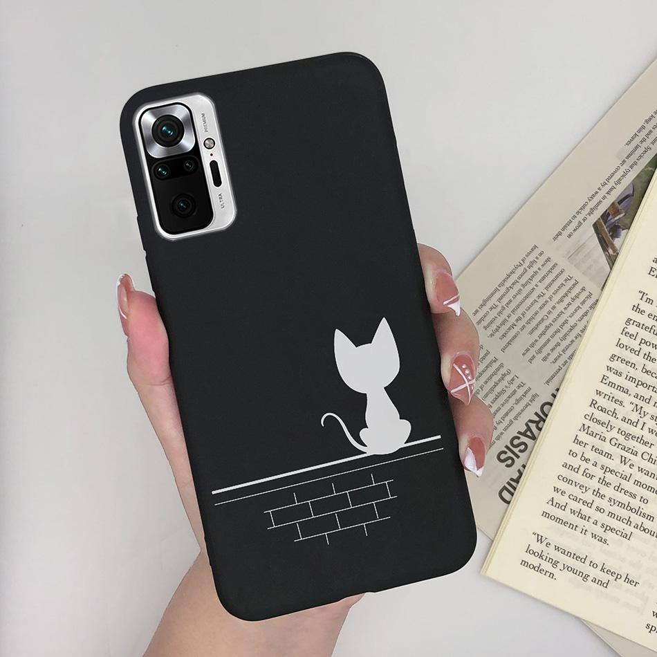 For Xiaomi Redmi Note 10 Case Love Heart Avocado Soft Silicone Cover Phone Case on Redmi Note 10S Note10 S Note 10 Pro Max Funda
