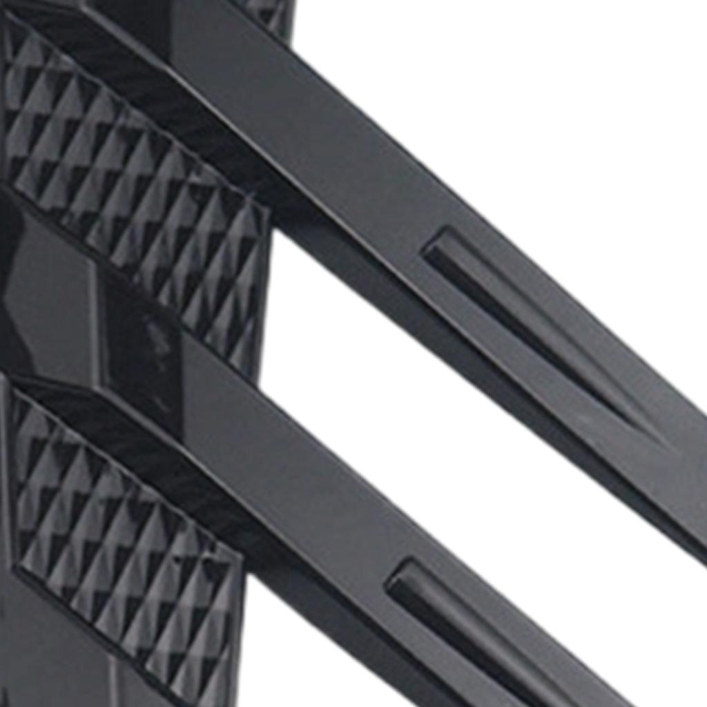 Plastic Rear Window Spoiler Splitter For Sedans SUVs Adhesive Mounting Optimizes Airflows And Adds Styling To Vehicle