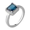 London Blue Topaz Silver Ring 1.603ct (2062264)