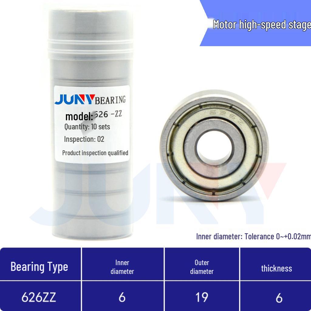 High-Speed Miniature Bearings 623-629 for Toys and Motors (ZZ/RS)