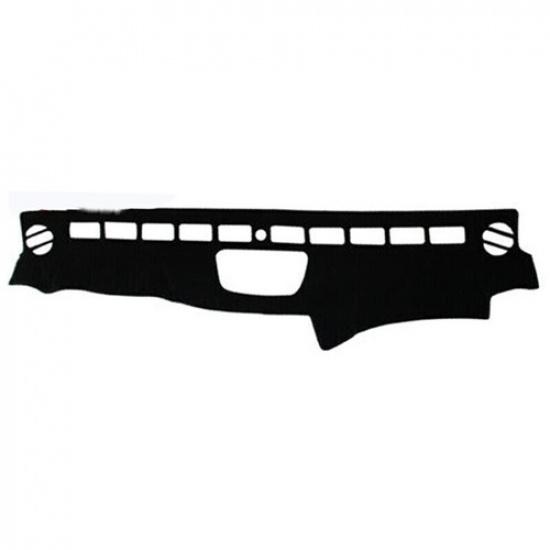 Car DashMat Dashboard Cover Non-slip Sun Protector Mat For Jeep Wrangler Black