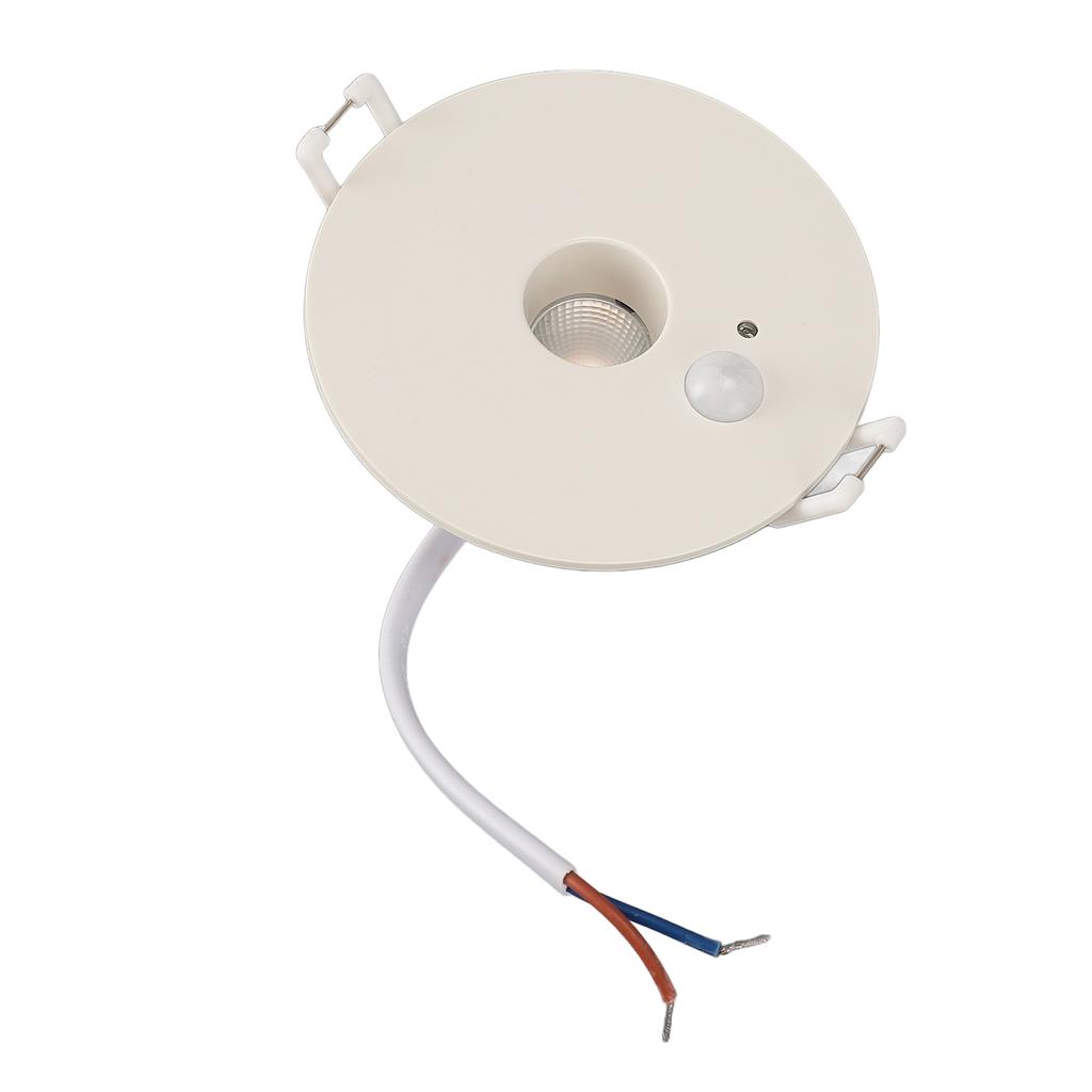Deckenleuchte PIR Bewegungssensor 9W 4000K LED Energiesparend Rund Einbau-Downlight für Flur Entr