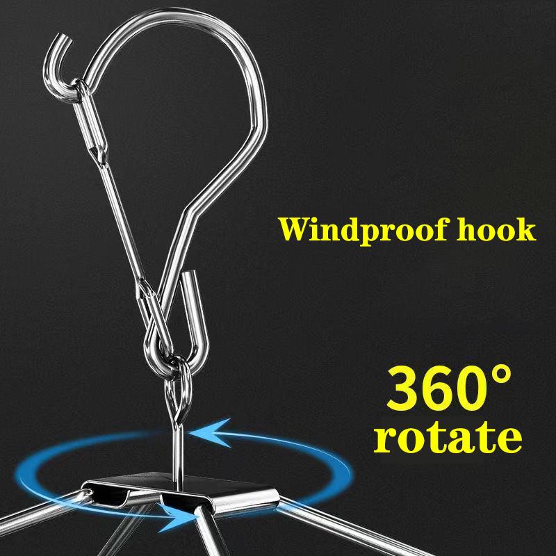 Sock Rack, Stainless Steel Clothes Rack, Multifunctional Clothes Rack, Underwear Rack, Windproof Dormitory, Household Clothes Rack