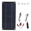 Solar Battery Charger, Waterproof 12V 24V Plug and Play, Multi-Functional Charging Tool