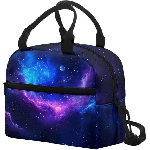 Kawaii Erdbeer-Katze Lunchtasche für Mädchen Kinder 8-10 10-12 Isoliert Lunchbox Tragbar Kühlbox Lunchbag Tragetasche Handtasche Mahlzeitenvorbereitung Organizer Arbeit Schule