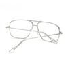 Neue Vintage Gold Metallrahmen Brille Herren Damen Sonnenbrille Retro Quadratisch Optische Linse Brillen Nerd Klare Linse Brillen Oculos