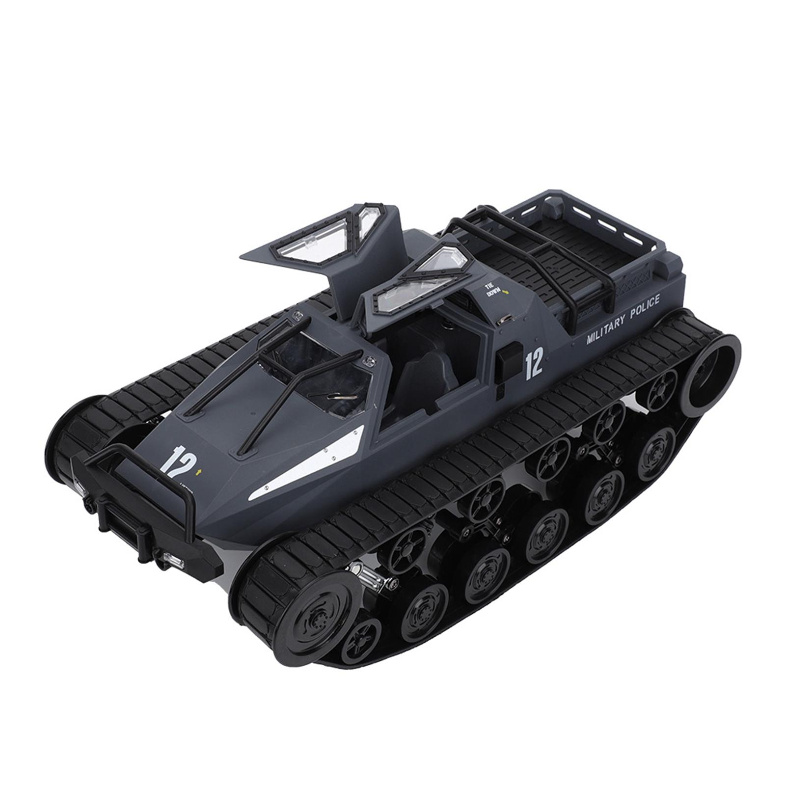 

2.4Ghz 112 Simulation Tank Electric Remote Control Car с глубиной преодолеваемого брода 5 метров Белый