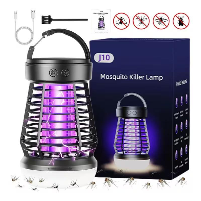 UV Mosquito Lamp, Electric Mosquito Killer Insect Trap 2000V, Powerful Mosquito Repellent Exterminator Bug Zapper for Indoors Outdoors Garden Bedroom