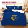 CA Osasuna2 Pattern Bedding Quilt Set  Home Decoration  Gift (1 * Duvet Cover + 2 * Pillowcase  Without Core)